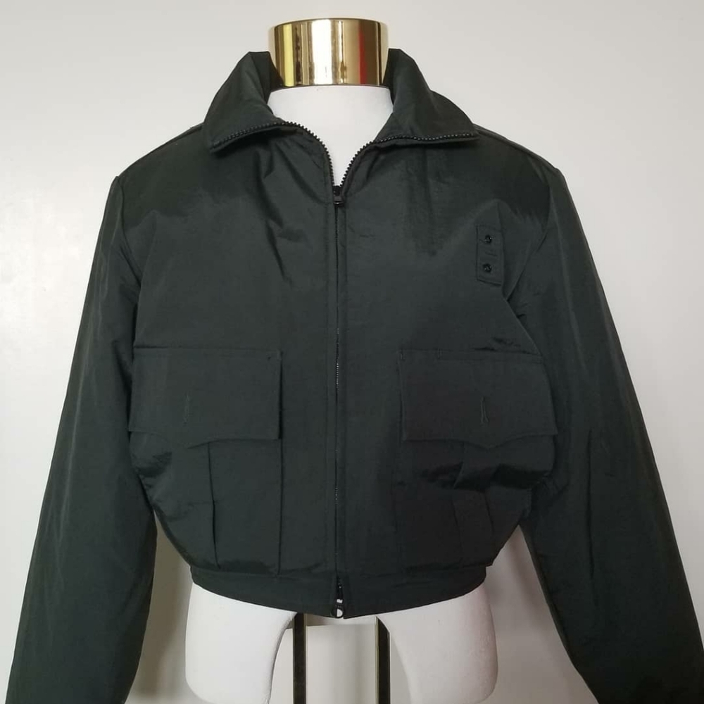 Vintage Horace Small Apparel Co - Pine Green Bomber Jacket - Size  XS/S (fits S)